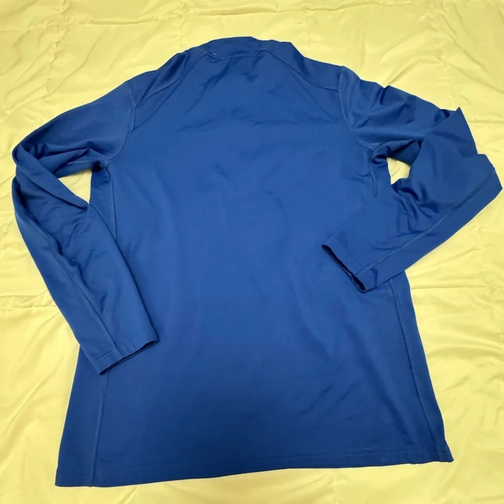 Nike Dri Fit 1/4 Zip Up Fitted PulloverJacket Workout Exercise Large - Picture 8 of 8